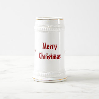 Chéの学部長によるメリークリスマスのデザイン ビールジョッキ