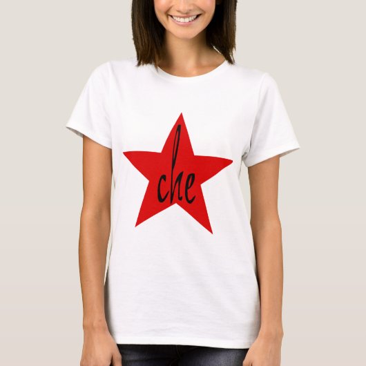 Cheの赤の星! Tシャツ (正面)