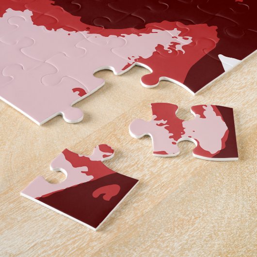 cheのguevaraのスマイル ジグソーパズル (側面)