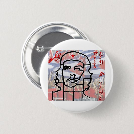 Che 缶バッジ (正面&裏面)