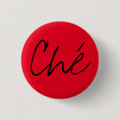 "Ché " 缶バッジ (正面)