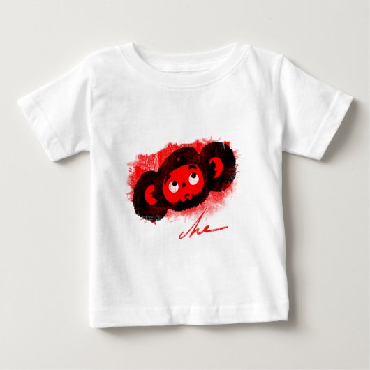 Che-burashka ベビーTシャツ (正面)