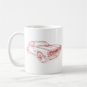 Che Camaro SS 1968年 コーヒーマグカップ (左)