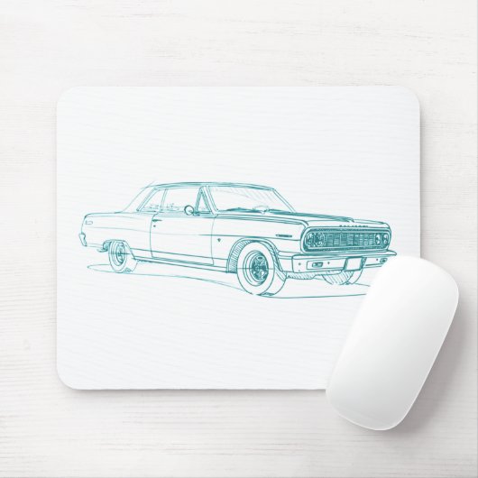 Che Chevelle 1964のSS マウスパッド (マウス)