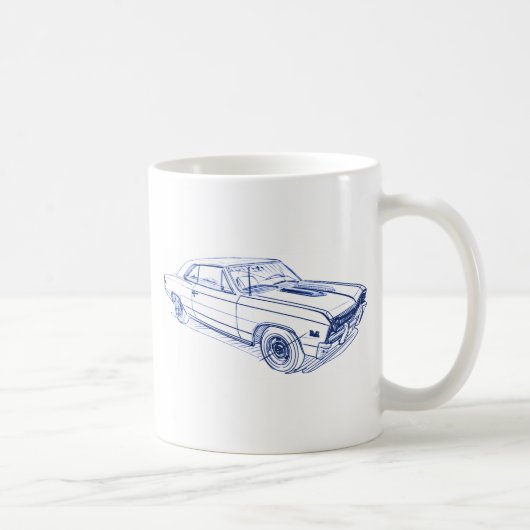 Che Chevelle 1967年 コーヒーマグカップ (右)