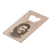 Che Guevaraのスマイル"応援" クレジットカード栓抜き (正面アングル)