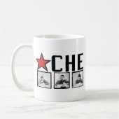 Che Guevaraの写真! コーヒーマグカップ (左)