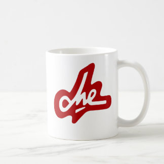 Che Guevaraの赤い署名のコーヒー・マグ コーヒーマグカップ