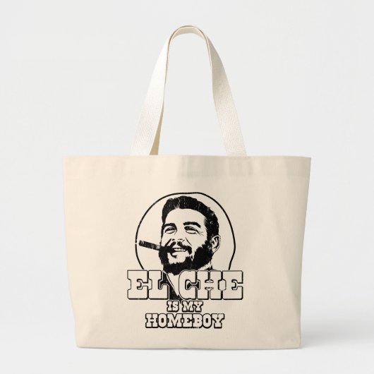 Che Guevaraは私の同郷人です ラージトートバッグ (正面)