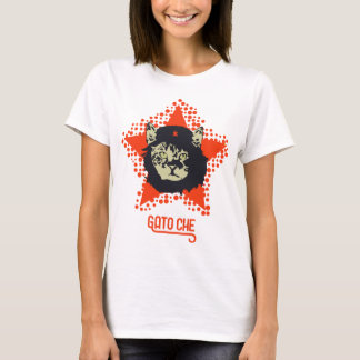 Che Guevara猫のTシャツ Tシャツ