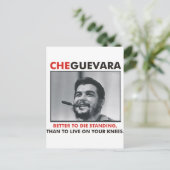 Che Guevara製品&デザイン! ポストカード (スタンド正面)