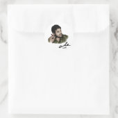 che_guevara_52 ラウンドシール (バッグ)