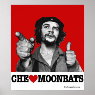 Che Guevara - Cheハートムーンバットのポスター ポスター