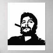 Che Guevara, Comandante,革命，キューバ，ハバナ 箔ポスター (正面)