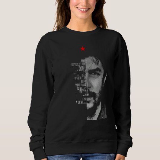 Che Guevara Cuba Rebel Cuba Guerrilla Revolution C スウェットシャツ (正面)