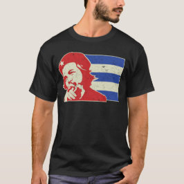 Che Guevara Cuban Flag  Tシャツ