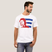Che Guevara Cuban Flag Tシャツ (正面フル)