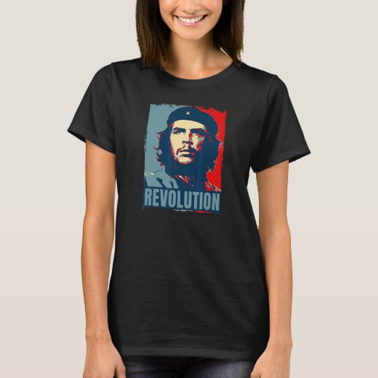Che Guevara  Rebel Cuban  Guerrilla Revolution 1 Tシャツ (正面)
