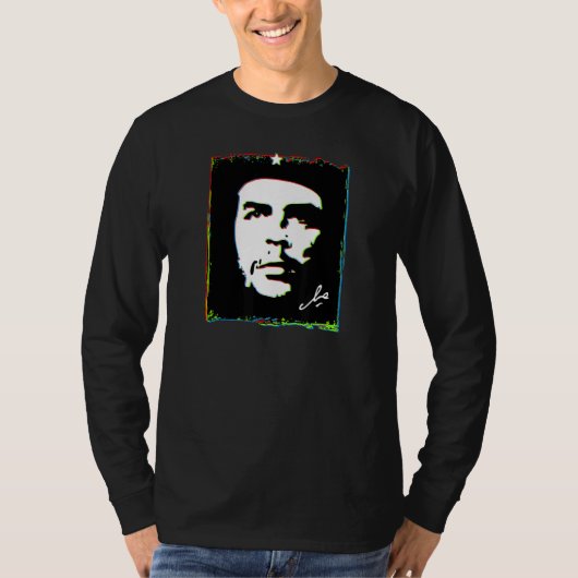 Che Guevara Rebel Cuban Guerrilla Revolution Tシャツ (正面)
