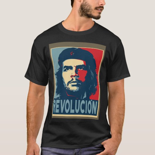 Che Guevara Revolucion Hope Style Tシャツ (正面)