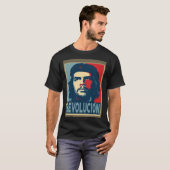 Che Guevara Revolucion Hope Style Tシャツ (正面フル)