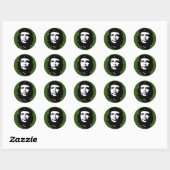 Che Guevara Tag it Stickers! ラウンドシール (シート)