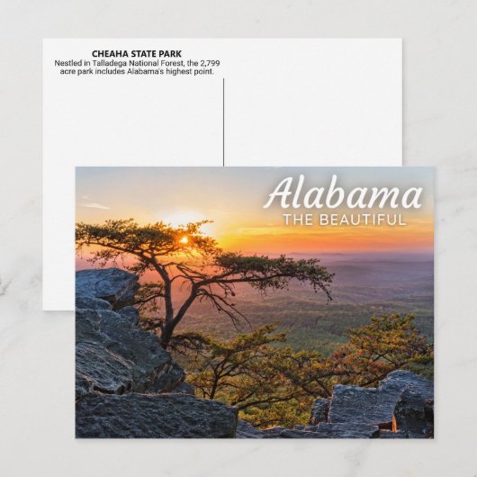 Cheaha State Park, Alabama Postcard ポストカード (正面/裏面)