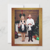 Cheap Christmas Glitter Fun Photo Family Script (正面)