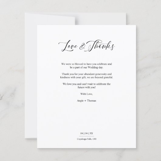 Cheap Elegant Photo Lace Effect Whimsical Script (裏面)