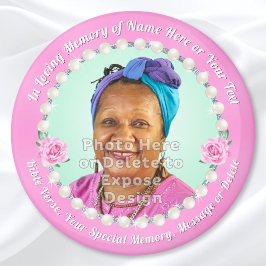Cheap Funeral Souvenirs, Personalized and Photo マグネット