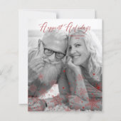 Cheap Gold Christmas Snowflakes Happiest Holidays (正面)