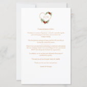 Cheap Luxury Initials Floral Christmas Heart (裏面)