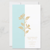 Cheap Modern Bicolor Gold Effect Fancy Flower (正面)