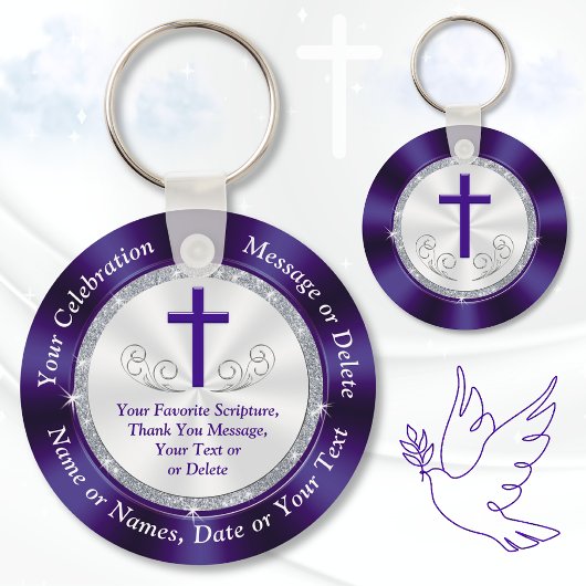 Cheap, Personalized Church Favors for Any Occasion キーホルダー