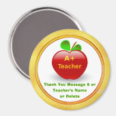 Cheap, Personalized Teacher Appreciation Gifts, マグネット (正面/裏面)