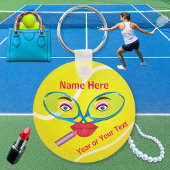 Cheap PERSONALIZED Tennis Keychains, Womens TEAM キーホルダー