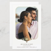 Cheap Wedding Flourish Filigree Fancy Photo Frame (正面/裏面)