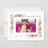 Cheap Whimsical Typography Pink Red Shades Flowers (正面)