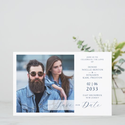 Cheap Whimsy Bliss Blue Jeans Inspired Photo QR (スタンド正面)