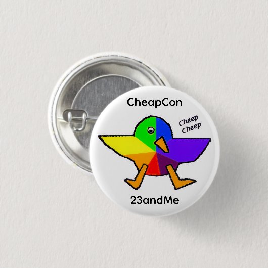 cheapcon23 缶バッジ (正面&裏面)