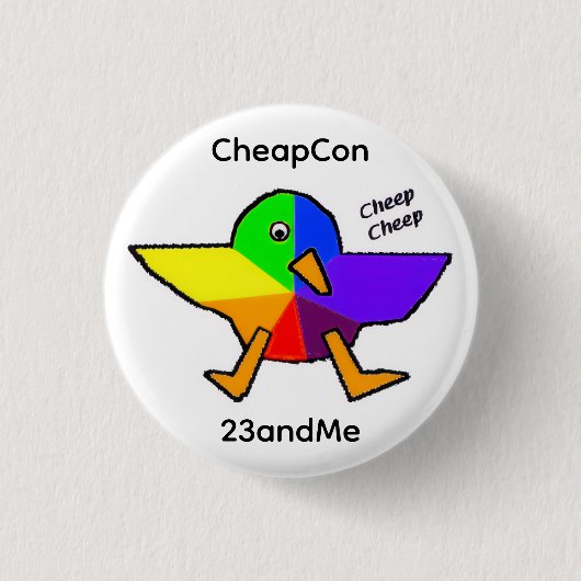 cheapcon23 缶バッジ (正面)
