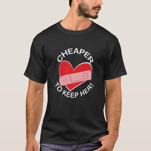 Cheaper To Keep Her Failed Marriage Divorce Break Tシャツ (正面)