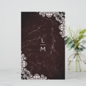 Cheapest Laceエフェクトクラシックイニシャル結婚ズ (スタンド正面)