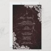 Cheapest Laceエフェクトクラシックイニシャル結婚ズ (裏面)