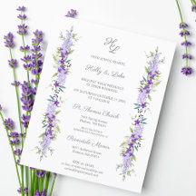 Cheap's 結婚 Purple Shades Flowers & Branches
