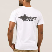 Cheapshot Sportfishing -魚のキャンプ Tシャツ (裏面)