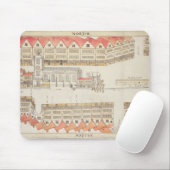 Cheapside、ロンドン1585年の地図 マウスパッド (マウス)