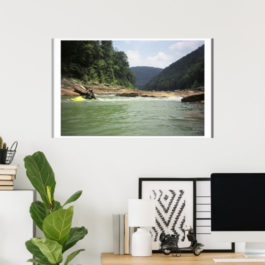 Cheat Canyon Low Water ポスター (ホームオフィス)