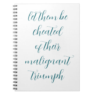 Cheat your enemies of victory ノートブック