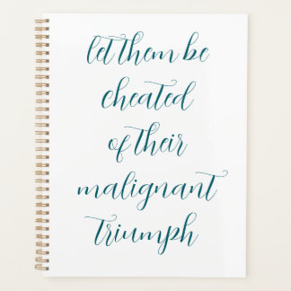 Cheat your enemies of victory プランナー手帳